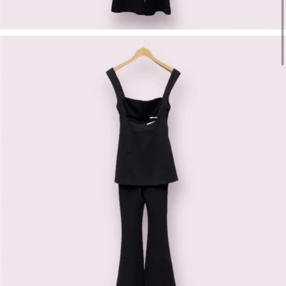 NWT MISHA Costanza Jumpsuit in Black Size US 4 - Picture 5 of 6
